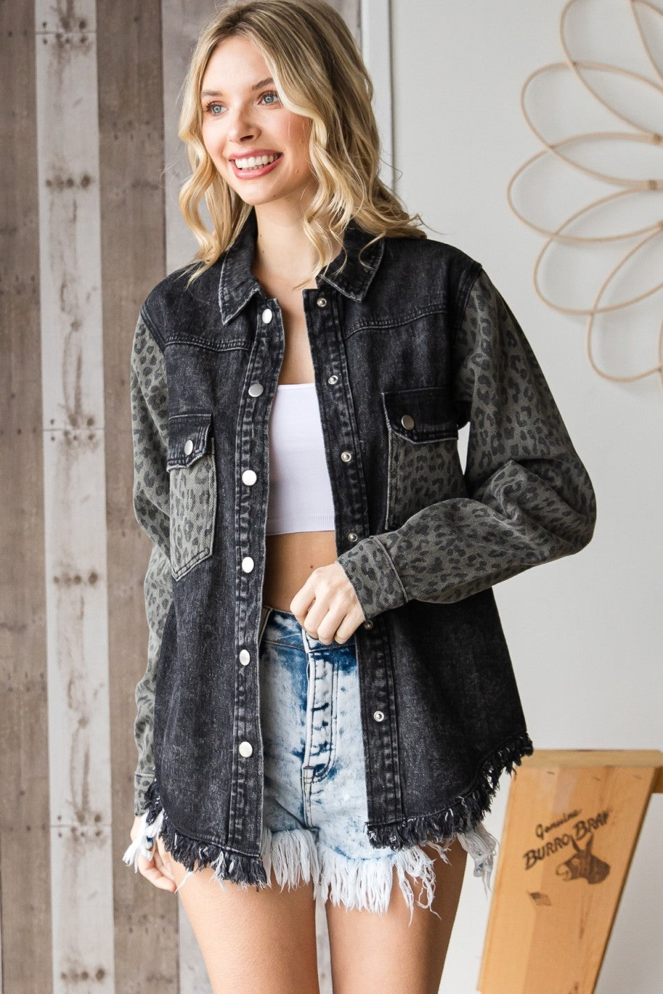 Samantha denim shirt