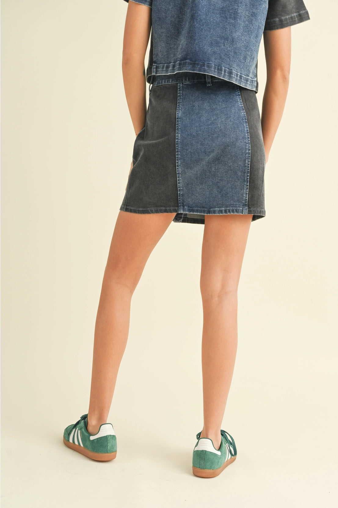 Bree denim skirt