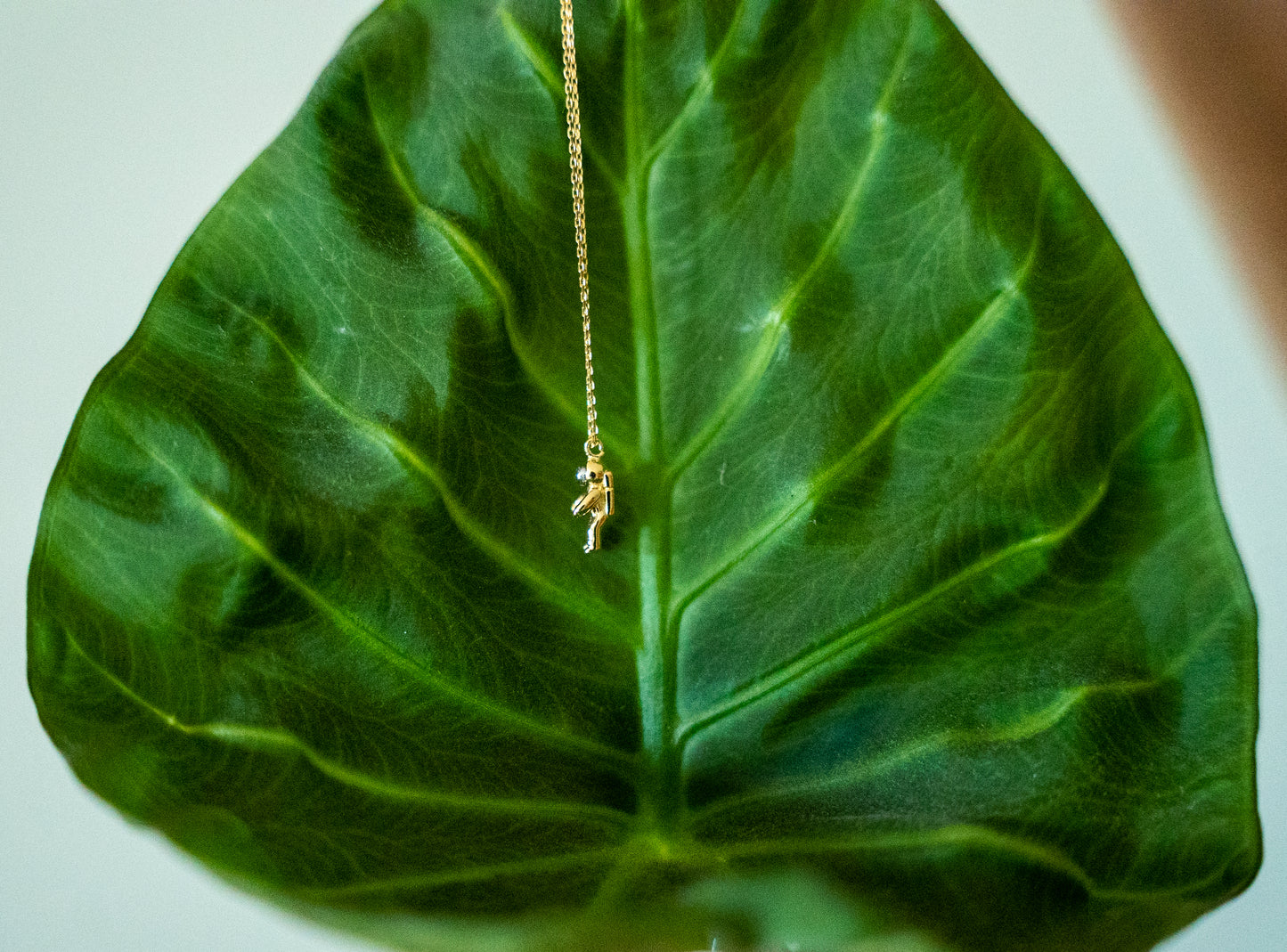 Spaceman necklace