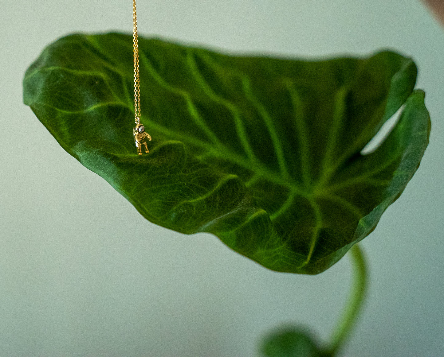 Spaceman necklace